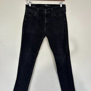 Hollister California Skinny Jeans - Black - W33 x L32 - jeans men - casual pants